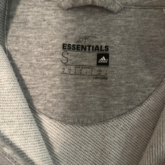 adidas Sports Basic Series Jacket Gray size small perfect condition - Picture 6 of 6